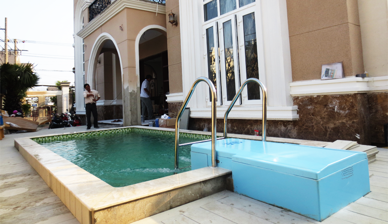 Hồ bơi biệt thự Chú Tuấn - Q.9